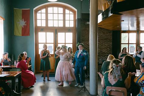 Intentional And Intimate Lesbian Wedding In St Louis
