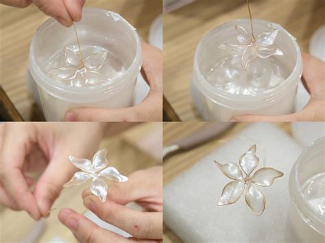 【台中水晶花手作課程體驗diy 】en Su Jewelry一縷．手作珠寶 台中逢甲工作室 製作水晶花耳飾、花簪過程分享及心得 一起去