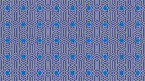 Premium Photo | A pattern of blue stars on a blue background.