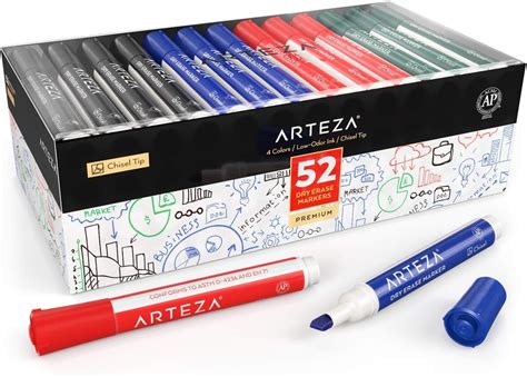 Arteza Plumones Para Pizarr N Blanco Marcadores En Colores