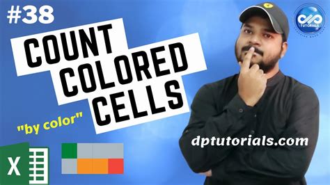 How To Count And Sum Cells By Color In Excel Youtube Images