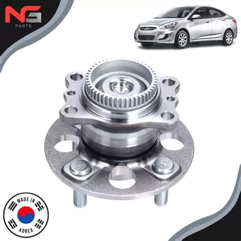 Maza Rueda Trasera Abs Para Hyundai Accent Rb