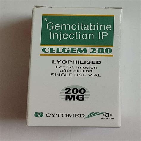 Celgem Mg Injection At Rs Vial Anti Cancer Injection In