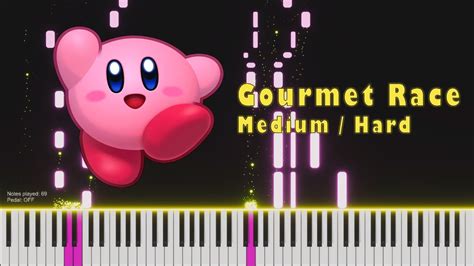 Kirbys Gourmet Race Piano Synthesia Master The Melodies Of This