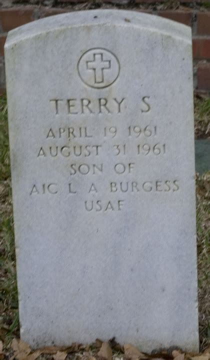 Terry Scott Burgess 1961 1961 Find a Grave äreminne