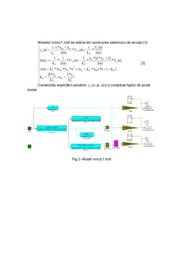 Convertoare Numerice Modele De Ma In De Curent Continuu Referat Doc