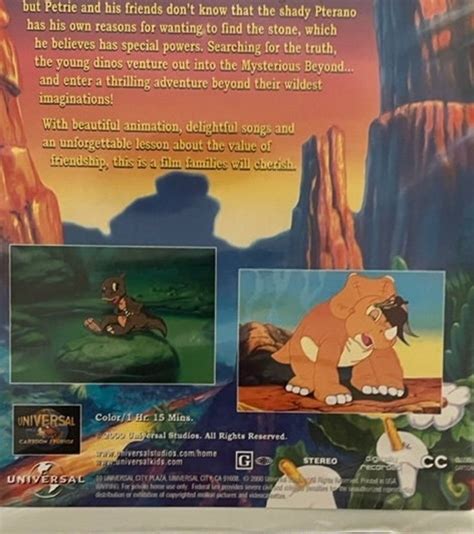 The Land Before Time Vii The Stone Of Cold Fire Vhs Movie Etsy