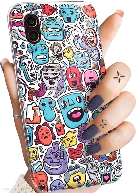 Hello Case Etui Do Samsung Galaxy Xcover Pro Doodle Zwierz Ta Potwory