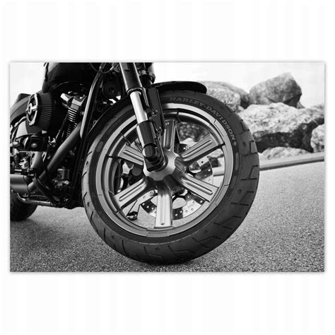 Naklejki 60x40 Harley Davidson Motocykl 13358725159 Allegro Pl