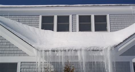 Snow And Ice Dam Impact On Your Roof Tekroof Metrowest Ma