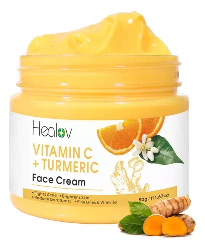 Crema Facial De Curcuma Para Manchas Oscuras Locion Ilumina Envío gratis