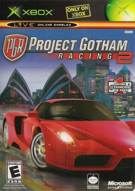 Car Tula De Project Gotham Racing Para Xbox