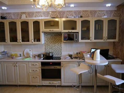 Дизайн кухни в бежевом цвете: 70+ реальных фото примеров