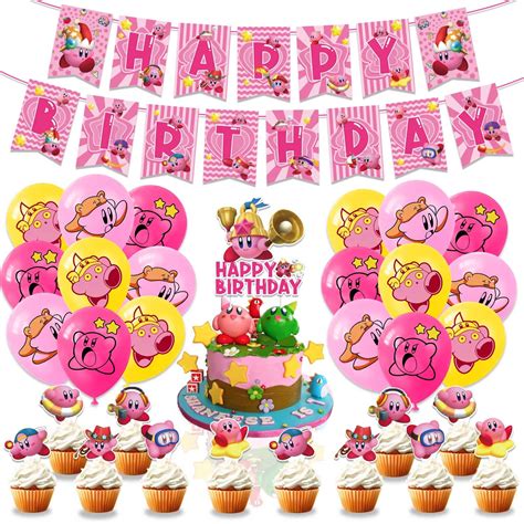 Kirby Star Theme Birthday Party Decorations For Sale Mesa Az