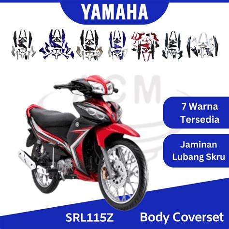 Yamaha Srl115 Lagenda Carburetor Body Cover Set Coverset Kosong Bodyset