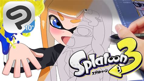 スプラ実況者が本気で描くとどうなるのか？ww【スプラトゥーン3 クリップスタジオ】 Youtube