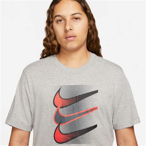 Nike Sportswear Swoosh Ανδρικό T Shirt Γκρι Dz5173 063