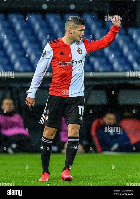 ROTTERDAM NETHERLANDS OCTOBER 29 Bryan Linssen Of Feyenoord During