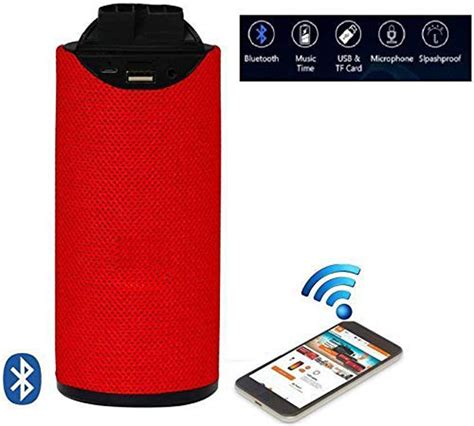 Buy TG 113 10 Watt Wireless Bluetooth Portable Speaker Red Online