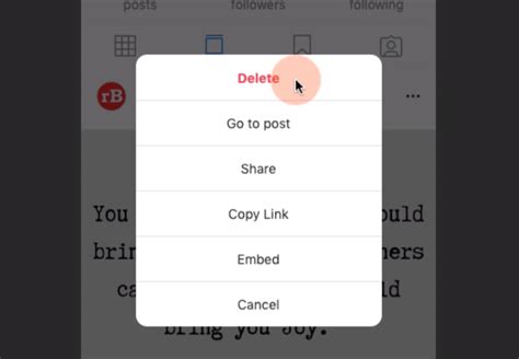 How To Delete Instagram Posts On Computer Browser