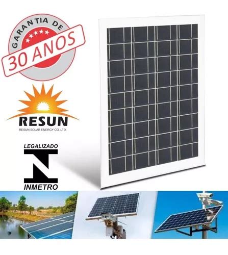 Painel Solar Sistema Off E On Grid W Resun Nf Garantia