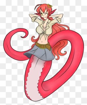 Monster Musume Lamia Manga Fan Art - Miia Monster Musume Art - Free Transparent PNG Clipart ...