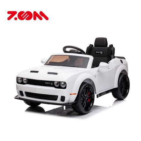 New 2023 Licensed Dodge Electric Car with Remote Control Toy - Ride on Car and Kids Electric ...