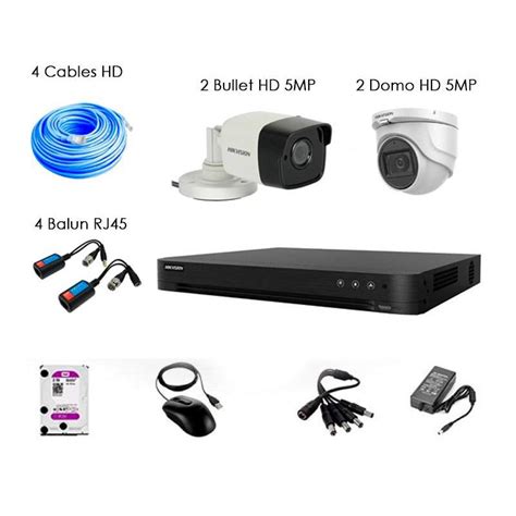 Ptytec Computer Shop Kit De Camara Vigilancia Turbo Hd Hikvision Ch