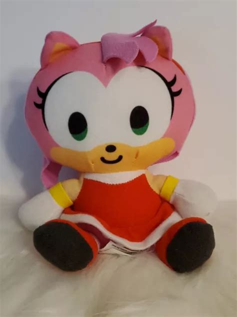 GREAT EASTERN AMY Rose Sonic The Hedgehog Stuffed Toy Plush SEGA 0