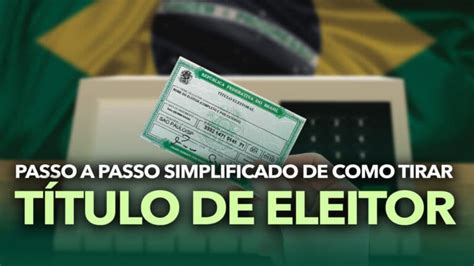 Passo a passo simplificado de como tirar o título de eleitor em 2022