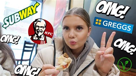 Only Eating Vegan Fast Food For 24 Hours Youtube