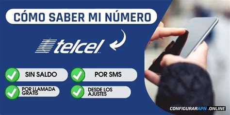 ᐅ Cómo saber mi número Telcel México Sin Saldo 2024