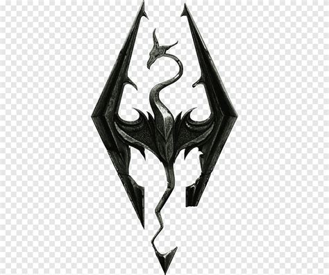 The Elder Scrolls V Skyrim Logo Video Game Decal Emblem Elder