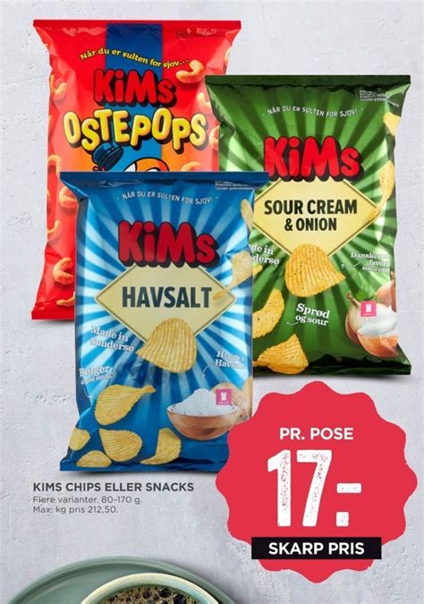 Kims Chips Tilbud Hos MENY