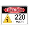 Adesivo Perigo V X Cm Sinalplast Placas De Sinaliza O