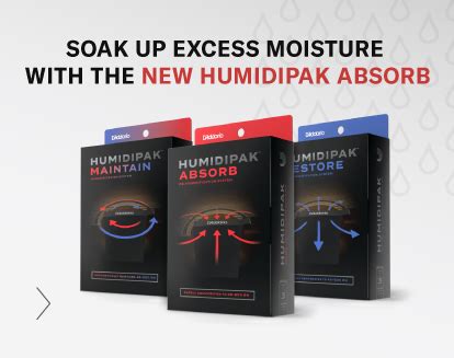 Humidipak Humidity Control Packs | D’Addario