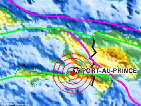 Epicentre Haiti Earthquake