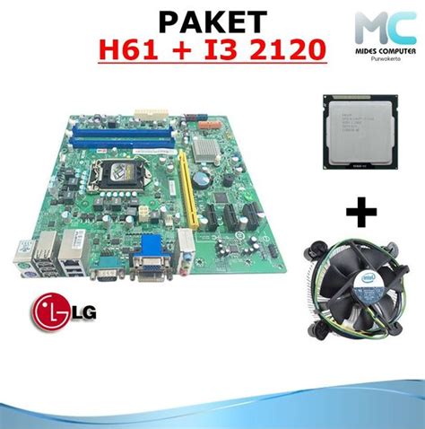 Jual Paket Motherboard H Intel Lga Dan Core I Bonus Fan Di