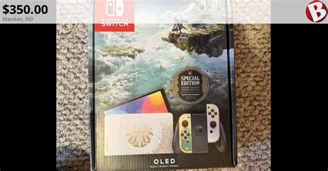 Nintendo Switch Oled Zelda Special Edition Mandan Nd