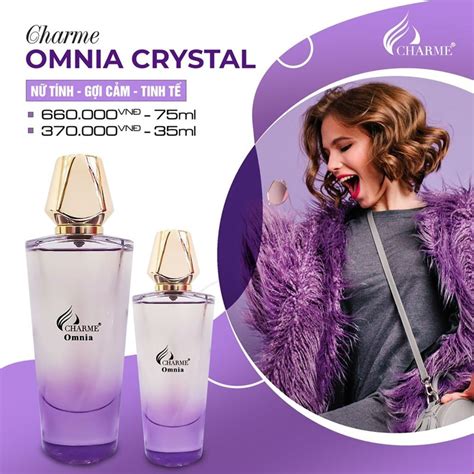 Nước Hoa Nữ Charme Omnia Crystal 35ml CHARME PERFUME