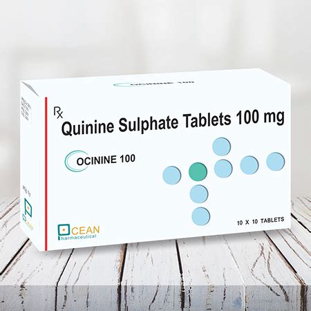 Ocinine 100 Quinine Sulphate Tablets 100Mg General Medicines At Best