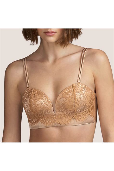 Soutien Gorge doré sans bretelle Lingerie Andres Sarda doré 2023