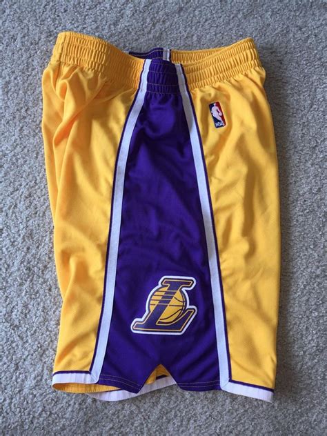 Adidas Los Angeles Lakers Shorts Mens Large NWOT LA Lakers Authentic ...