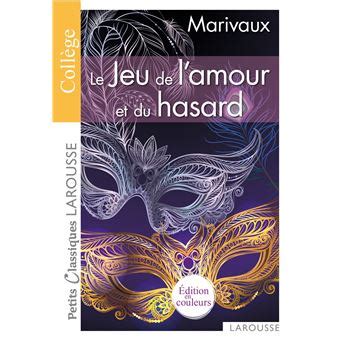 Le Jeu De L Amour Et Du Hasard Poche Pierre De Marivaux Achat