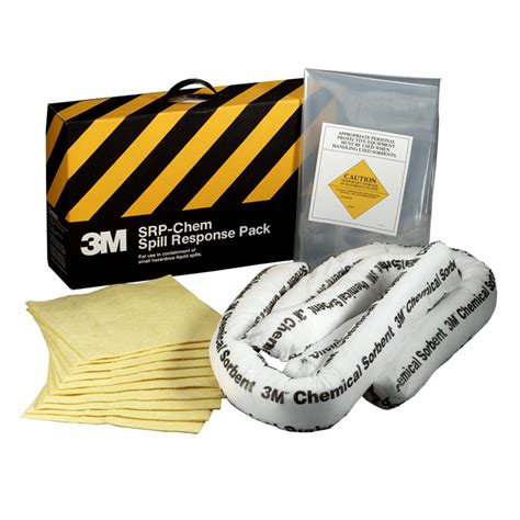 M Absorbente Powersorb Srp Chem Spill Kit Para Derrame De Qu Micos