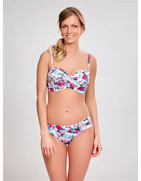 Panache Swim Alanis Bikini Slip Kleine Grote Maten Blue