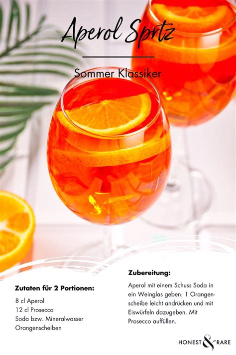 Leckerer Aperol Spritz F R Hei E Tage In Cocktail Rezepte Mit