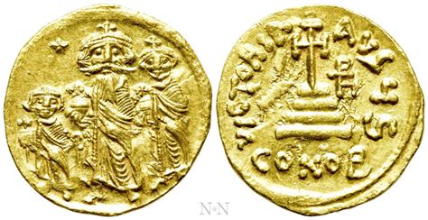 Biddr Numismatik Naumann Auction Lot Heraclius With