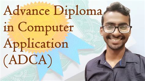 Advance Diploma In Computer Application ADCA