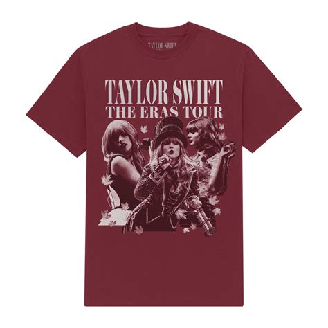 Taylor Swift The Eras Tour Red Taylors Version Album T Shirt